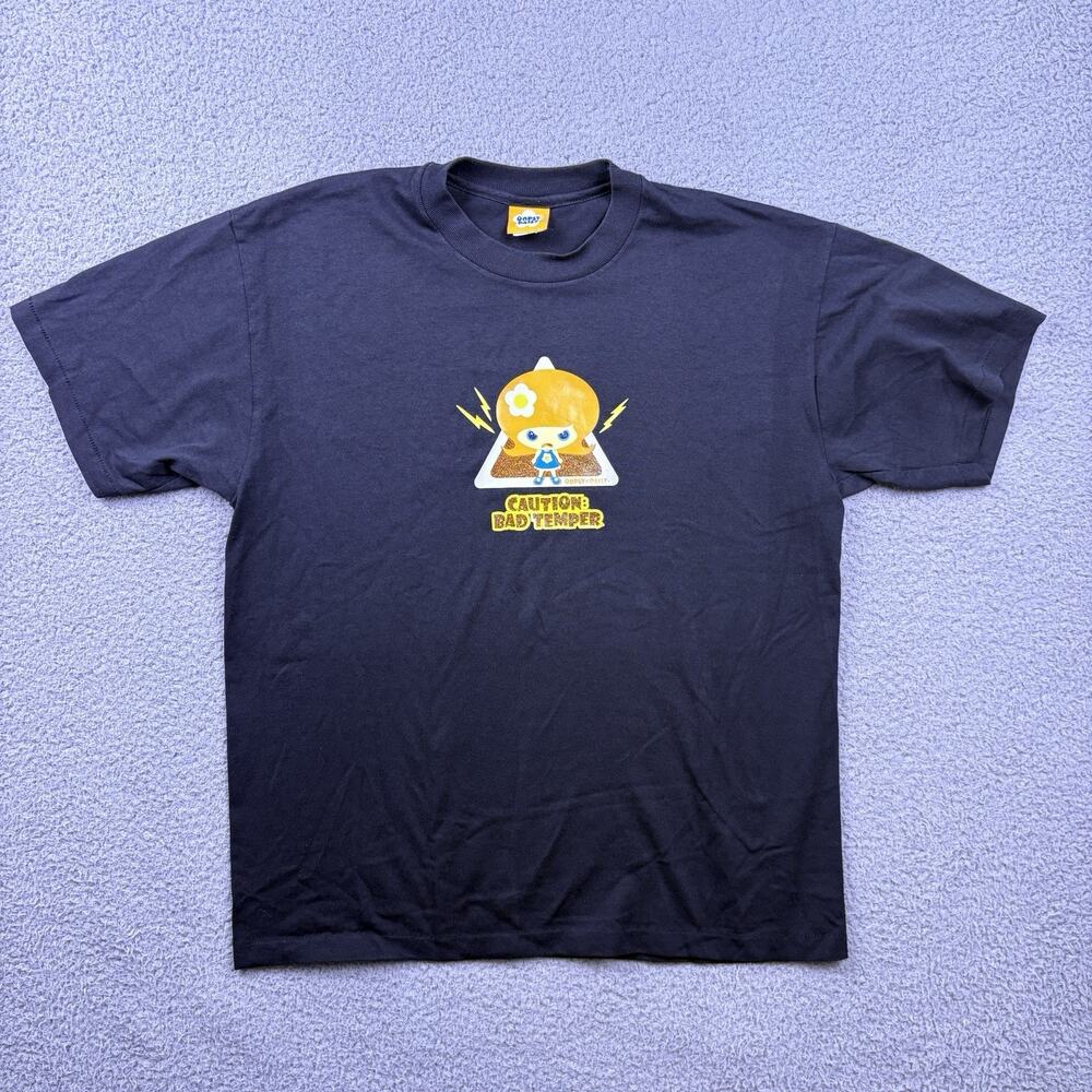 VTG Oopsy Daisy Shirt Mens Large Y2K USA Single Stitch Graphic Tee